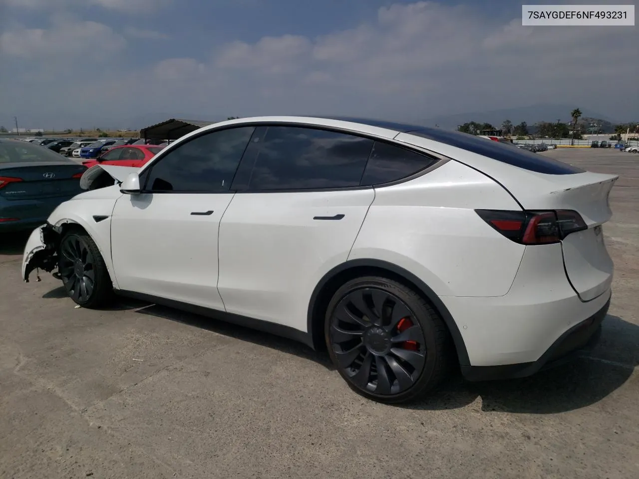 7SAYGDEF6NF493231 2022 Tesla Model Y