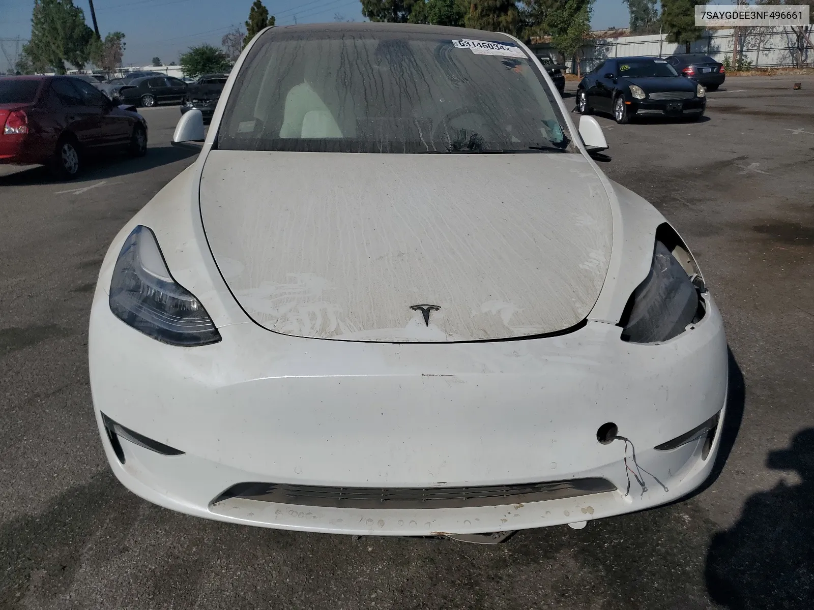 7SAYGDEE3NF496661 2022 Tesla Model Y