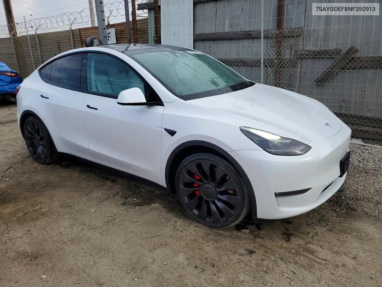 7SAYGDEF8NF350913 2022 Tesla Model Y