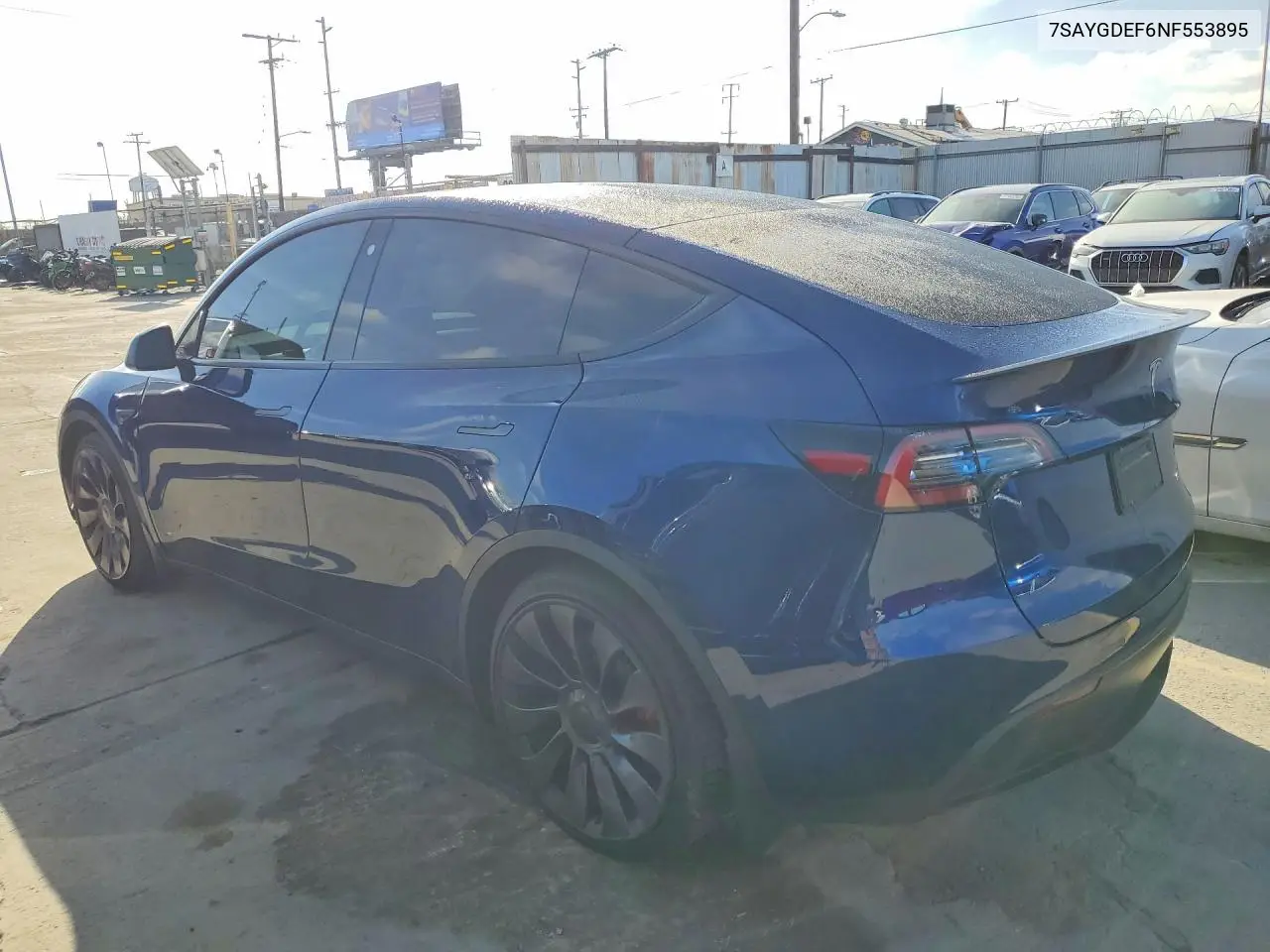 7SAYGDEF6NF553895 2022 Tesla Model Y