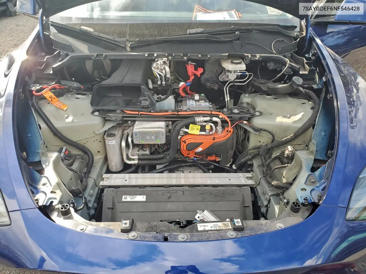 7SAYGDEF6NF546428 2022 Tesla Model Y