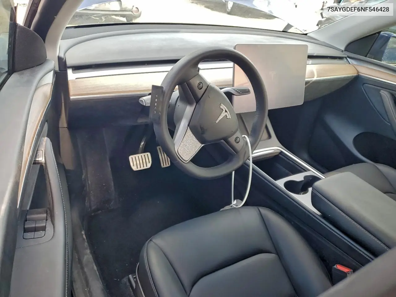 7SAYGDEF6NF546428 2022 Tesla Model Y