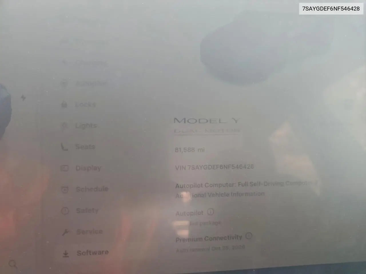 7SAYGDEF6NF546428 2022 Tesla Model Y