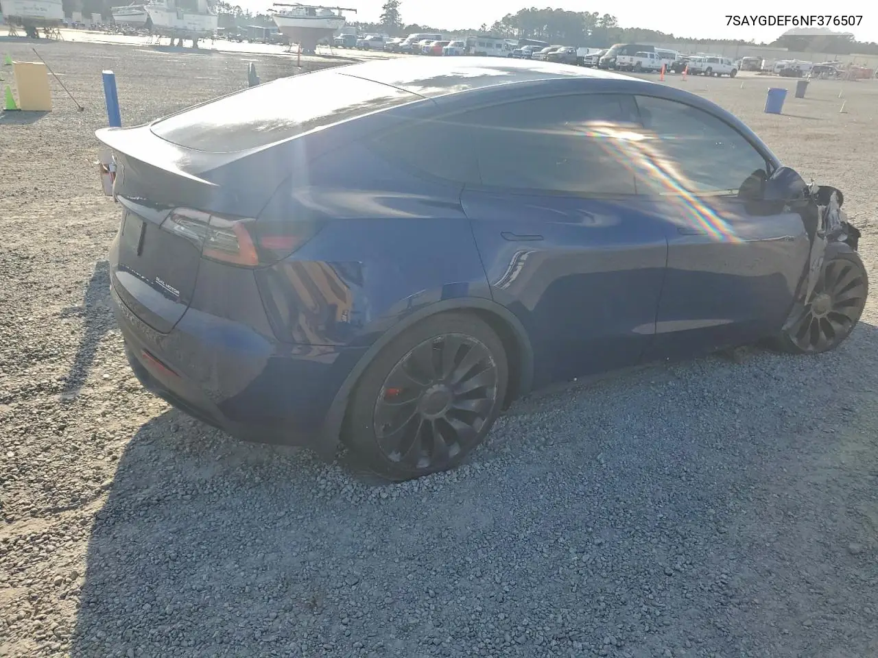 7SAYGDEF6NF376507 2022 Tesla Model Y