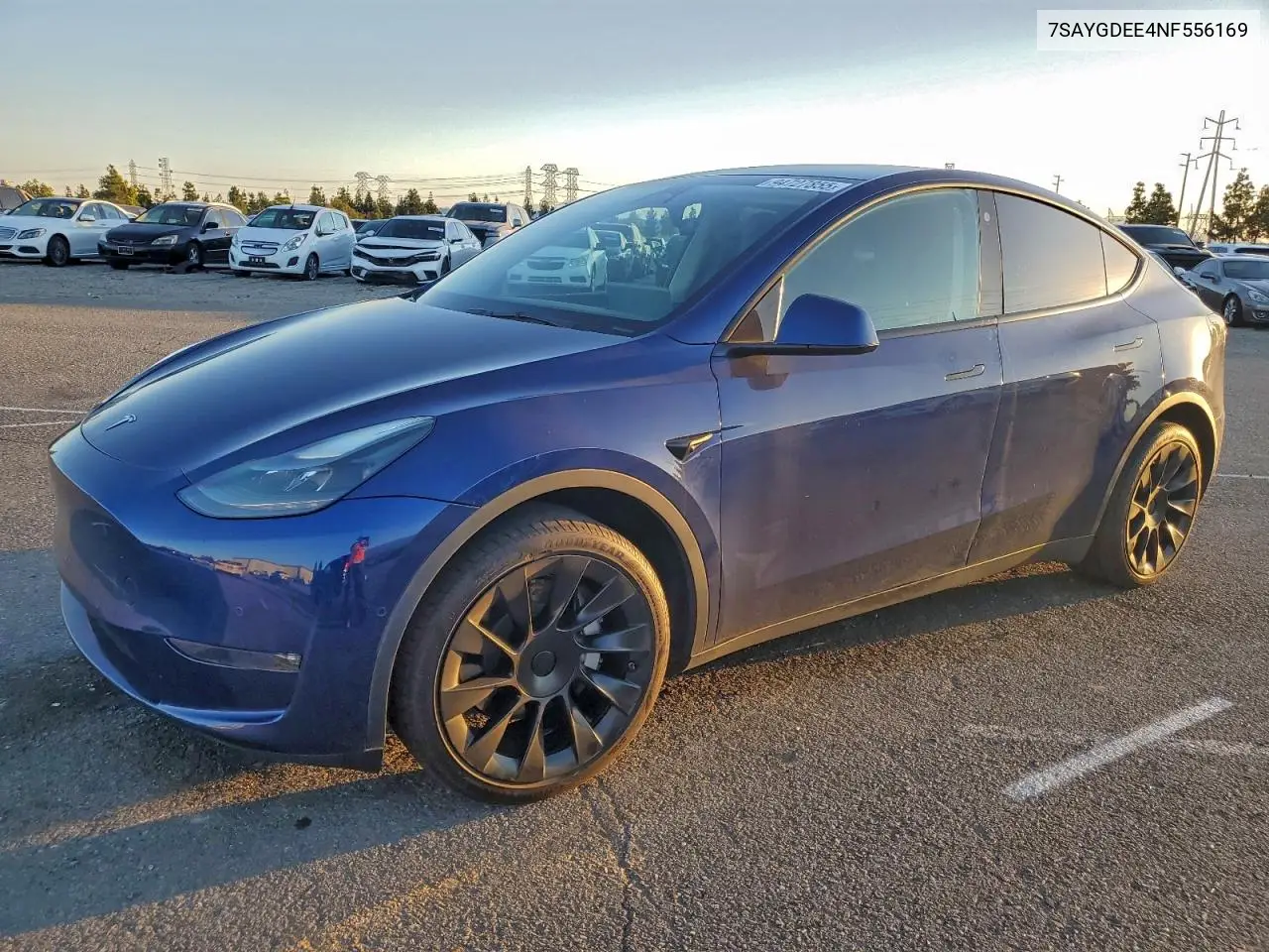 7SAYGDEE4NF556169 2022 Tesla Model Y