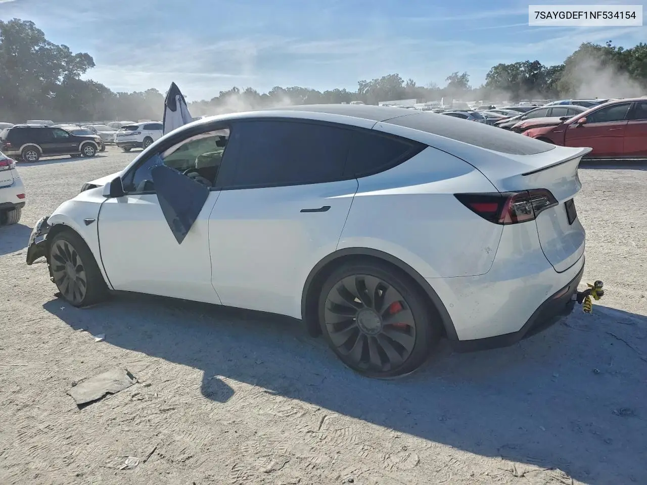 7SAYGDEF1NF534154 2022 Tesla Model Y