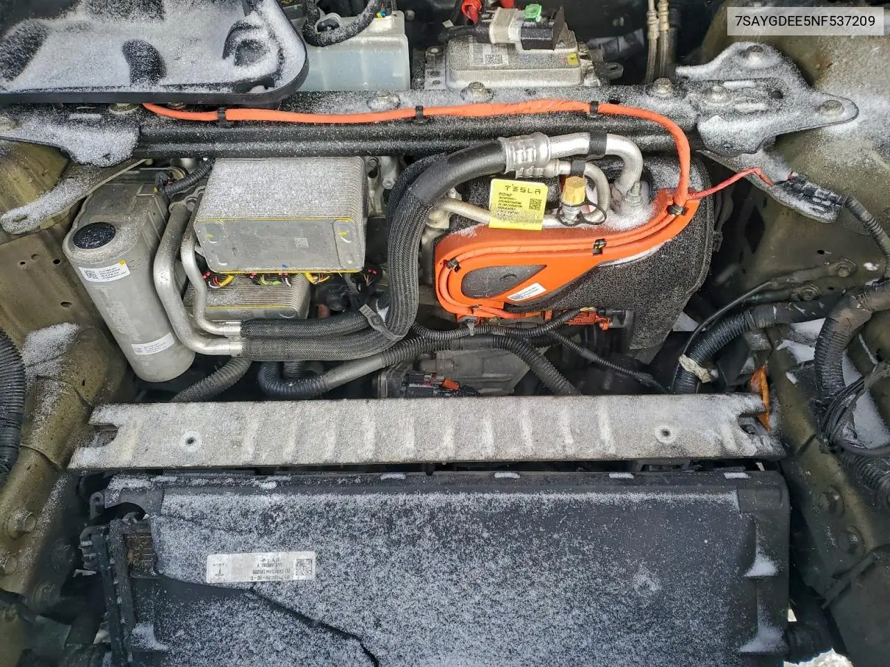 7SAYGDEE5NF537209 2022 Tesla Model Y