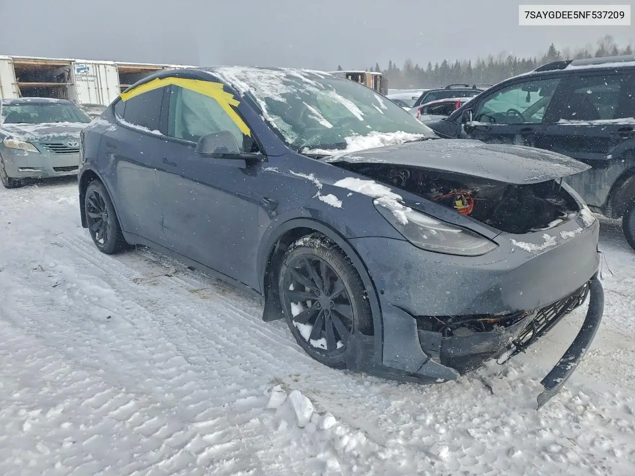 7SAYGDEE5NF537209 2022 Tesla Model Y