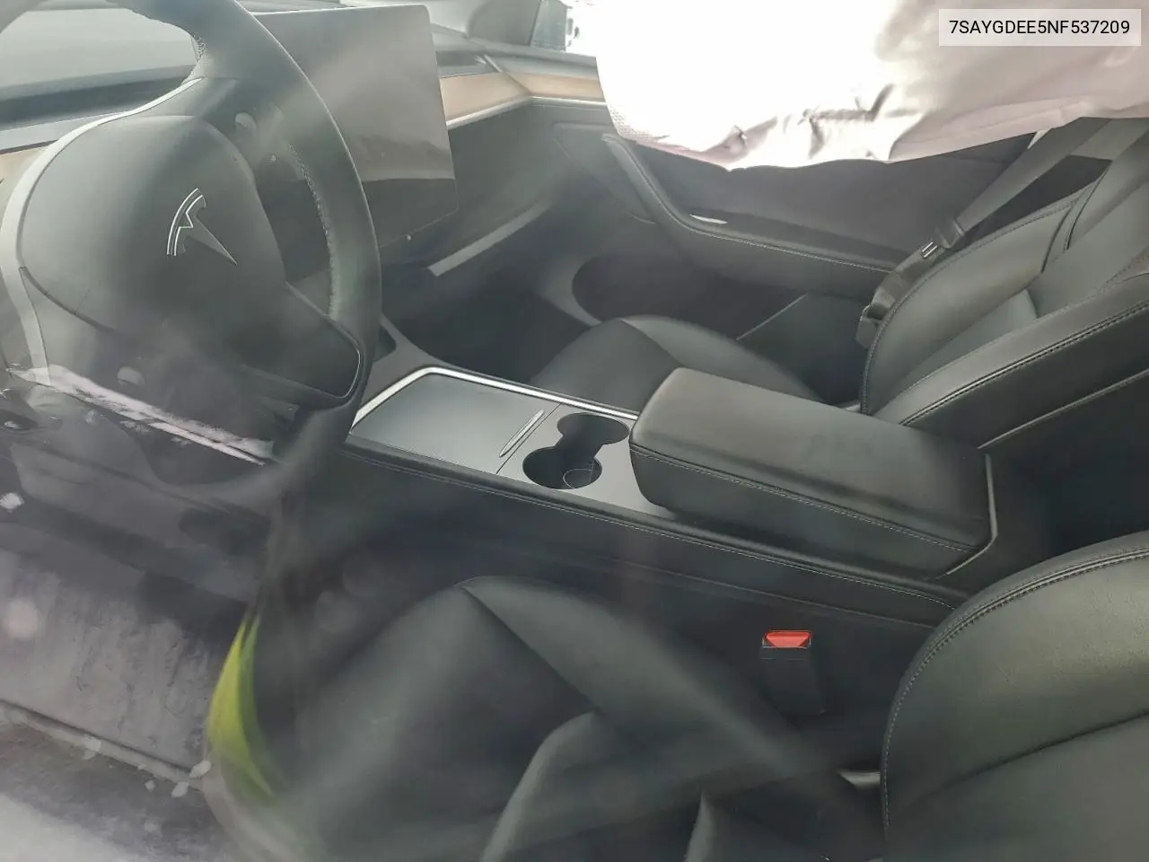 7SAYGDEE5NF537209 2022 Tesla Model Y