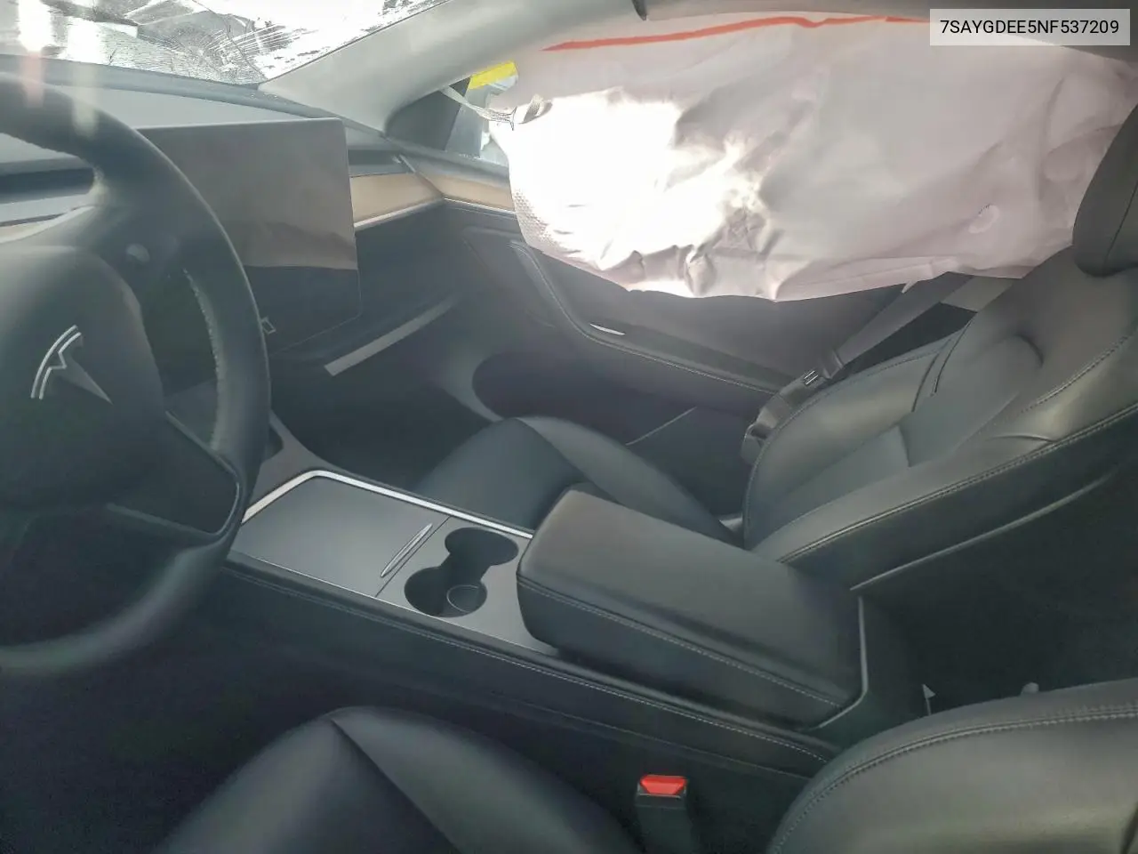 7SAYGDEE5NF537209 2022 Tesla Model Y