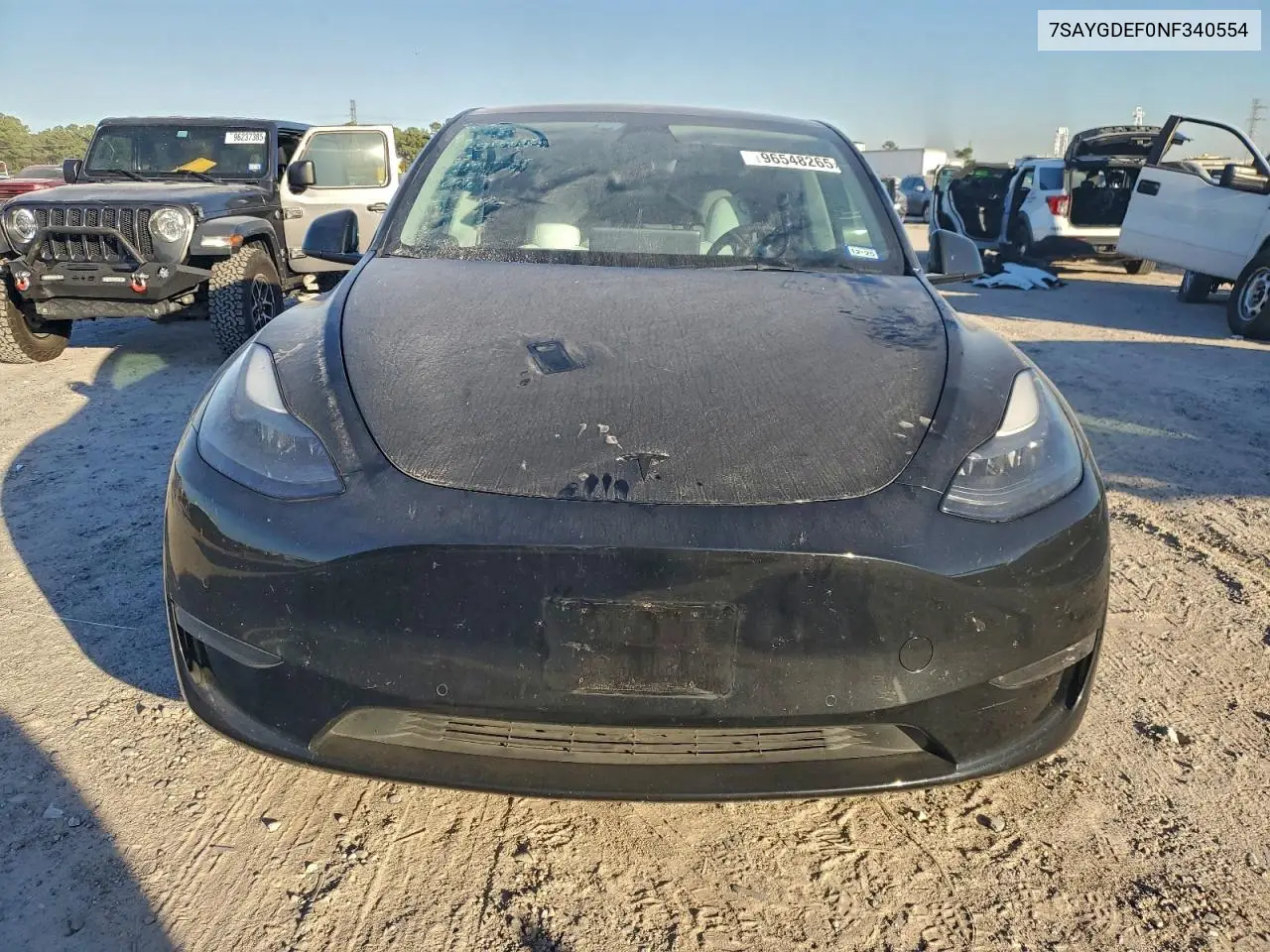 7SAYGDEF0NF340554 2022 Tesla Model Y