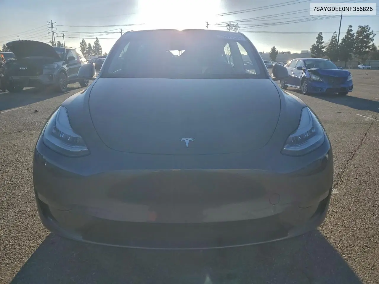 7SAYGDEE0NF356826 2022 Tesla Model Y