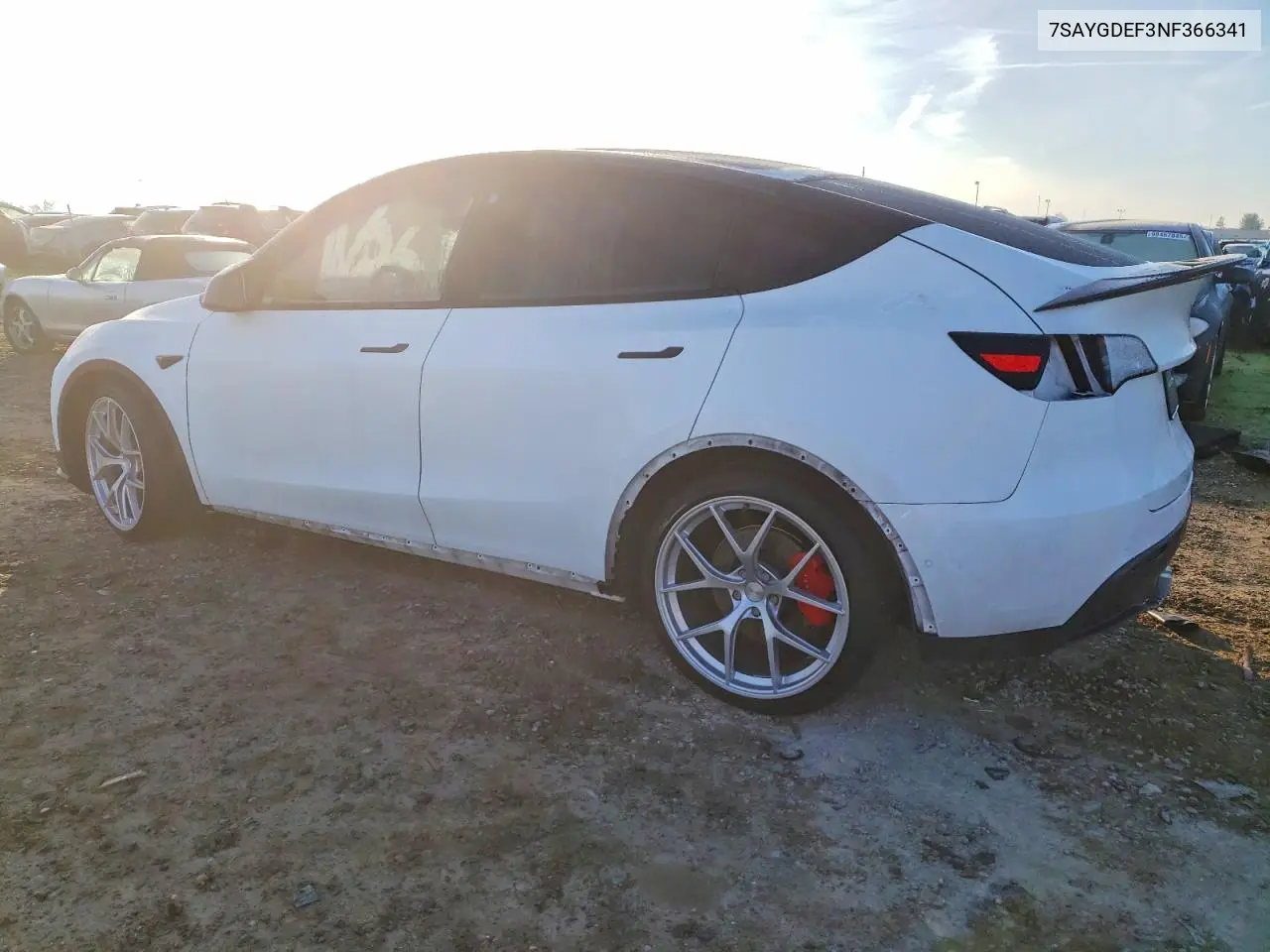 7SAYGDEF3NF366341 2022 Tesla Model Y