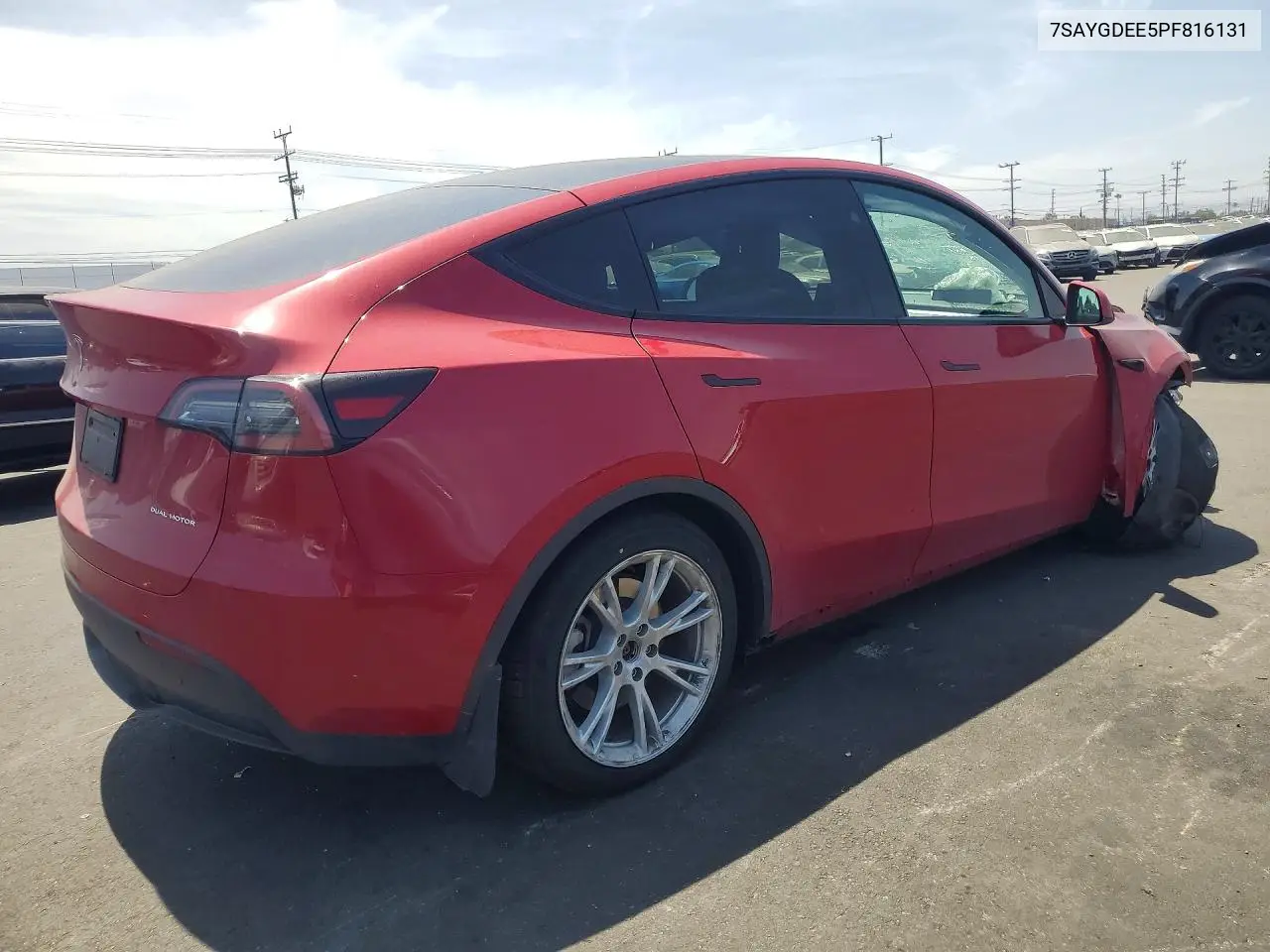 7SAYGDEE5PF816131 2023 Tesla Model Y