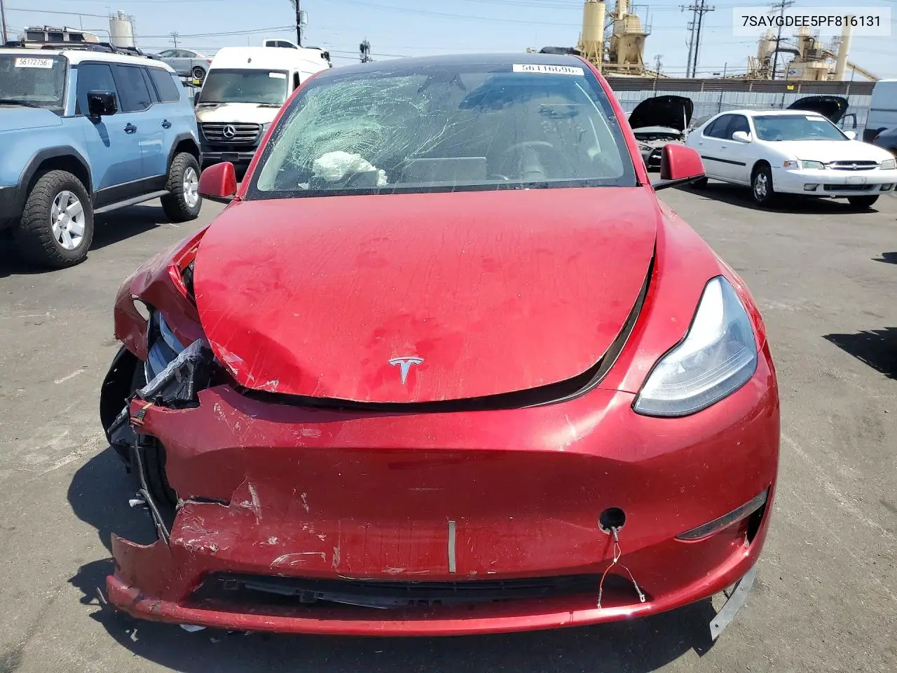 7SAYGDEE5PF816131 2023 Tesla Model Y