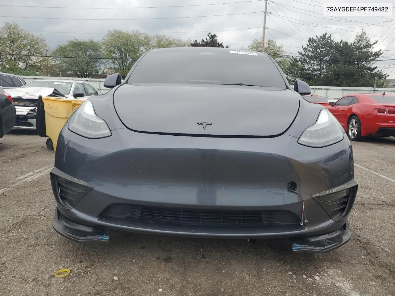 2023 Tesla Model Y VIN: 7SAYGDEF4PF749482 Lot: 71519974