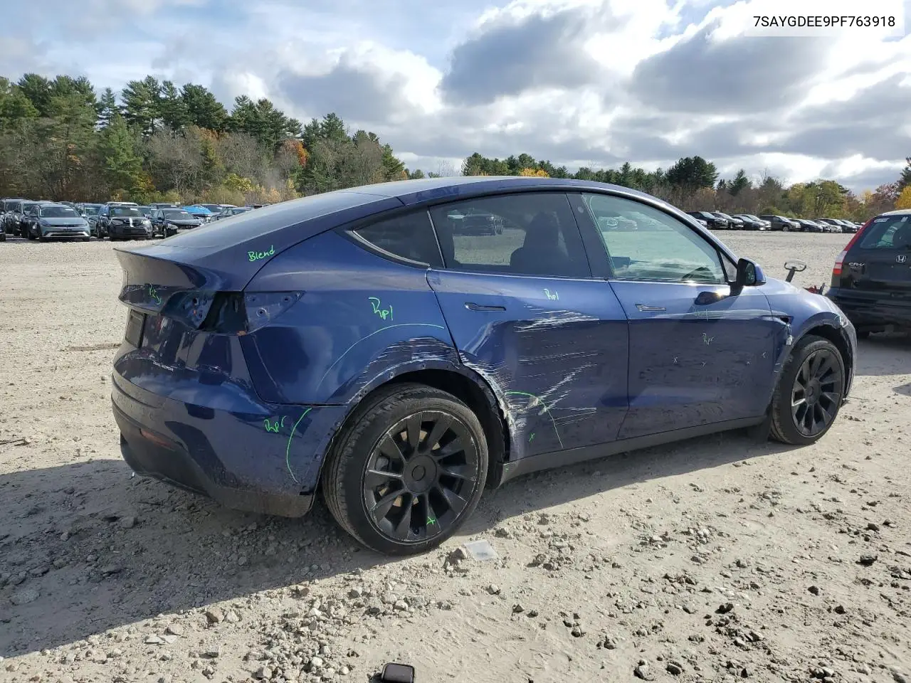 7SAYGDEE9PF763918 2023 Tesla Model Y