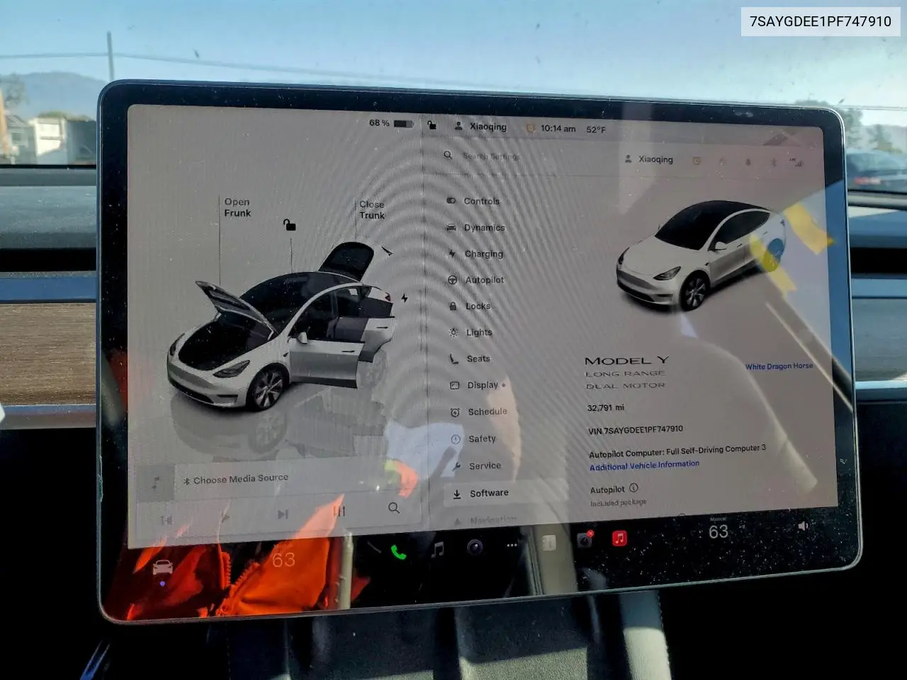 7SAYGDEE1PF747910 2023 Tesla Model Y