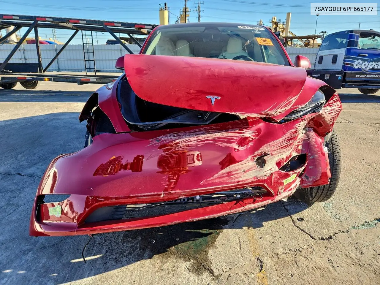 7SAYGDEF6PF665177 2023 Tesla Model Y