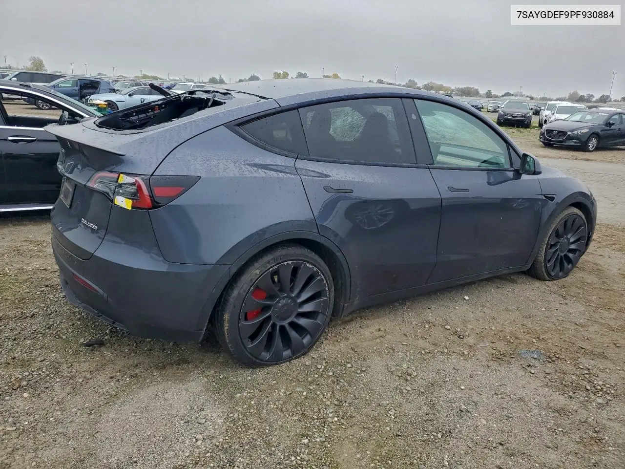 7SAYGDEF9PF930884 2023 Tesla Model Y