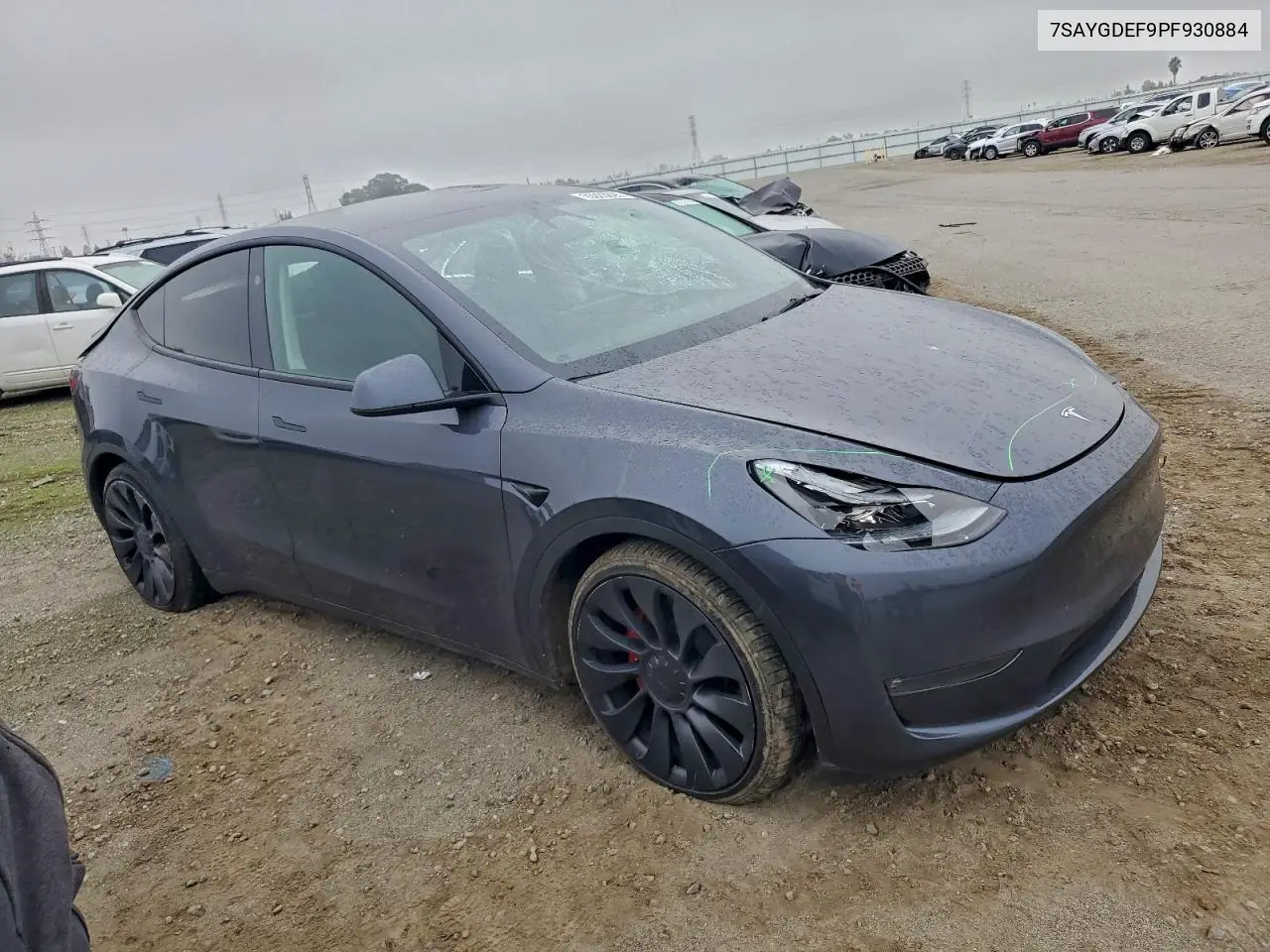 7SAYGDEF9PF930884 2023 Tesla Model Y