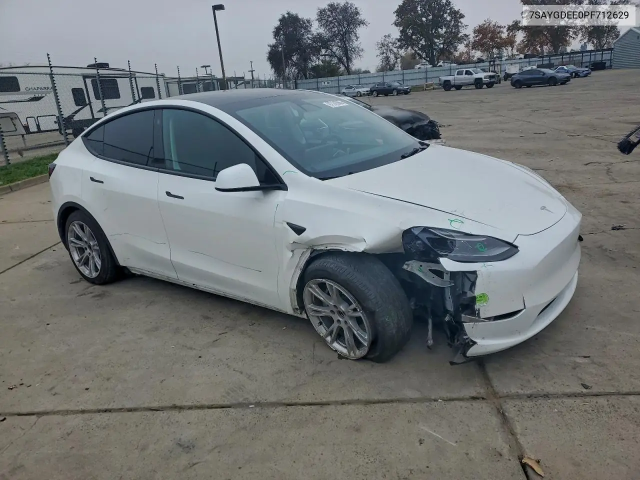 7SAYGDEE0PF712629 2023 Tesla Model Y