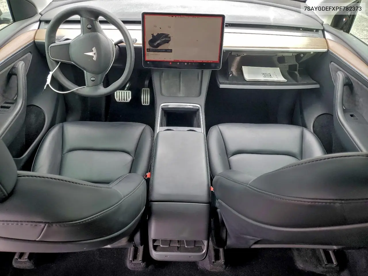 7SAYGDEFXPF782373 2023 Tesla Model Y