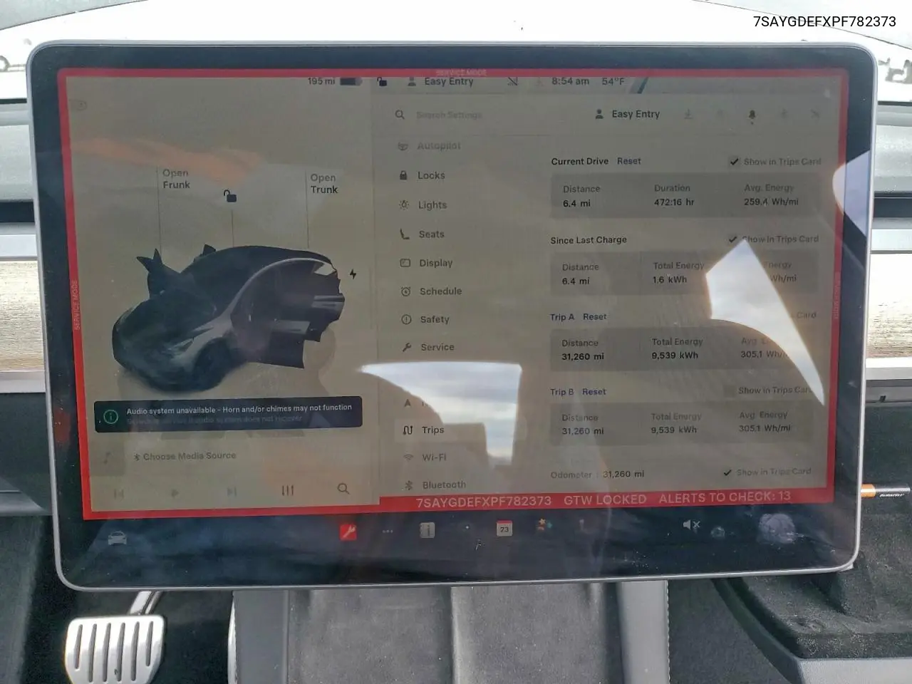 7SAYGDEFXPF782373 2023 Tesla Model Y