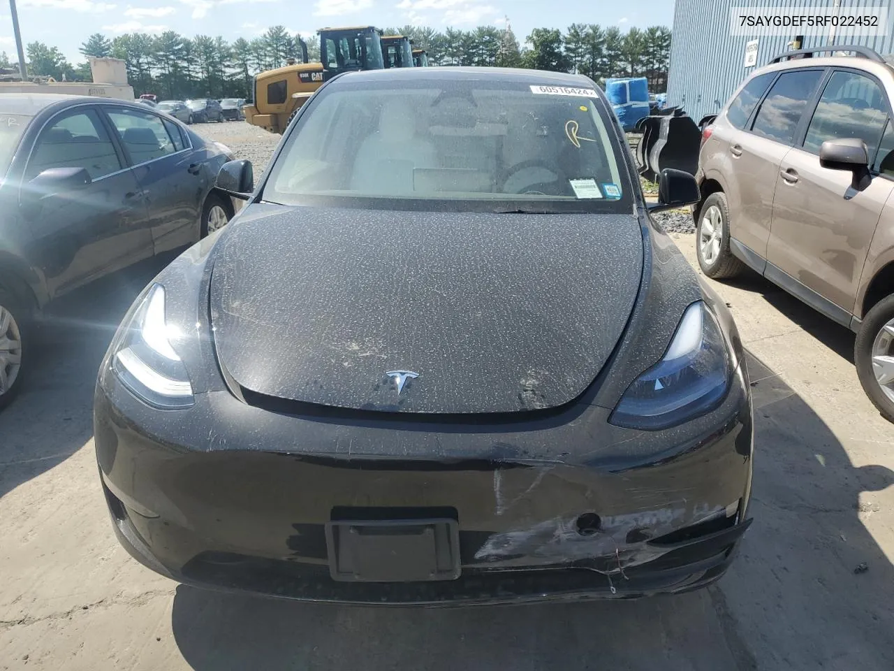 7SAYGDEF5RF022452 2024 Tesla Model Y