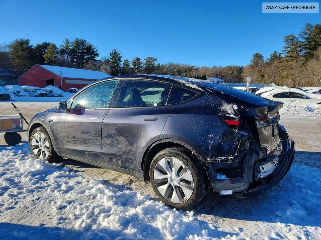 7SAYGAEE7RF080648 2024 Tesla Model Y