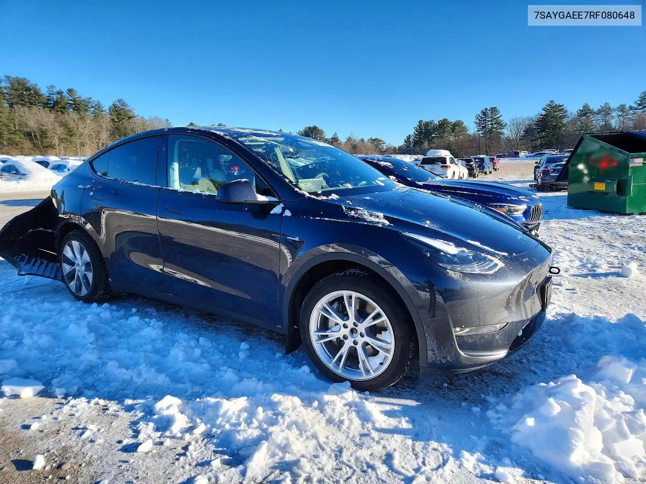 7SAYGAEE7RF080648 2024 Tesla Model Y