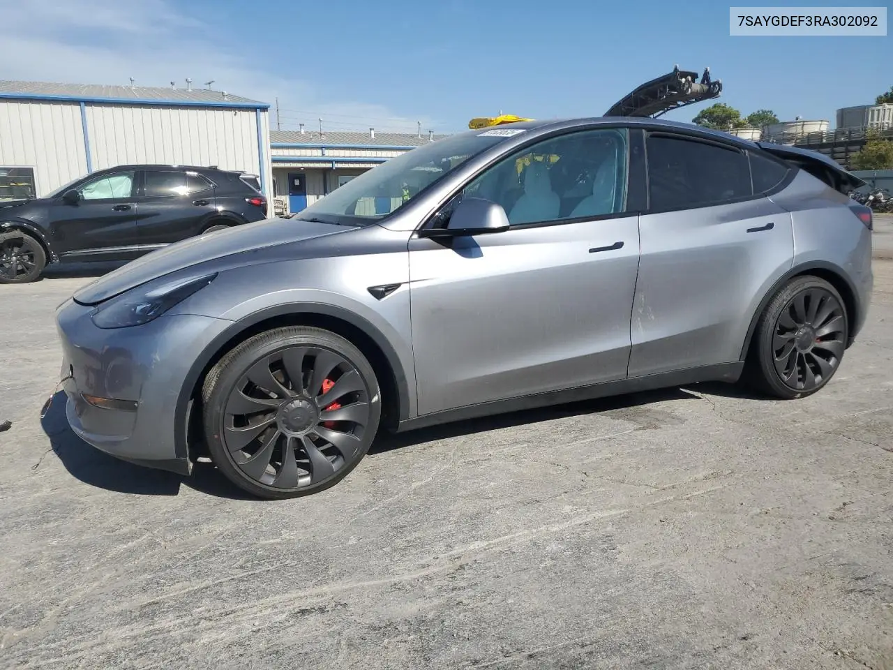 7SAYGDEF3RA302092 2024 Tesl Model Y Ev 4D 4Wd
