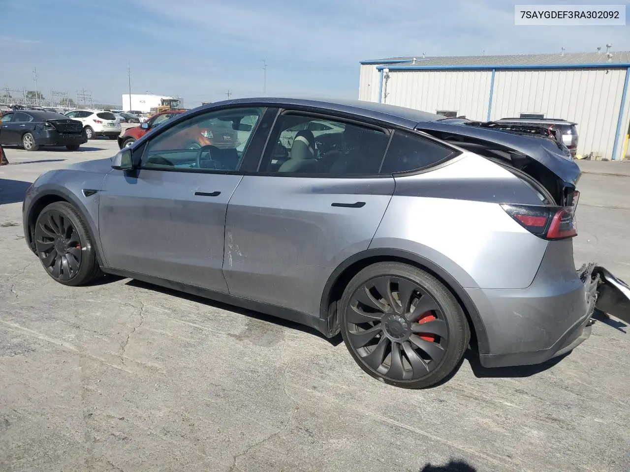 7SAYGDEF3RA302092 2024 Tesl Model Y Ev 4D 4Wd