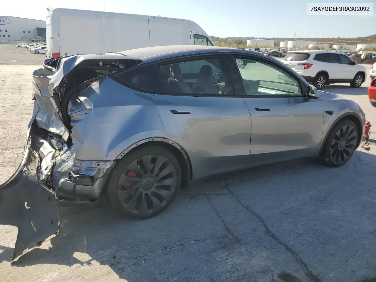 7SAYGDEF3RA302092 2024 Tesl Model Y Ev 4D 4Wd