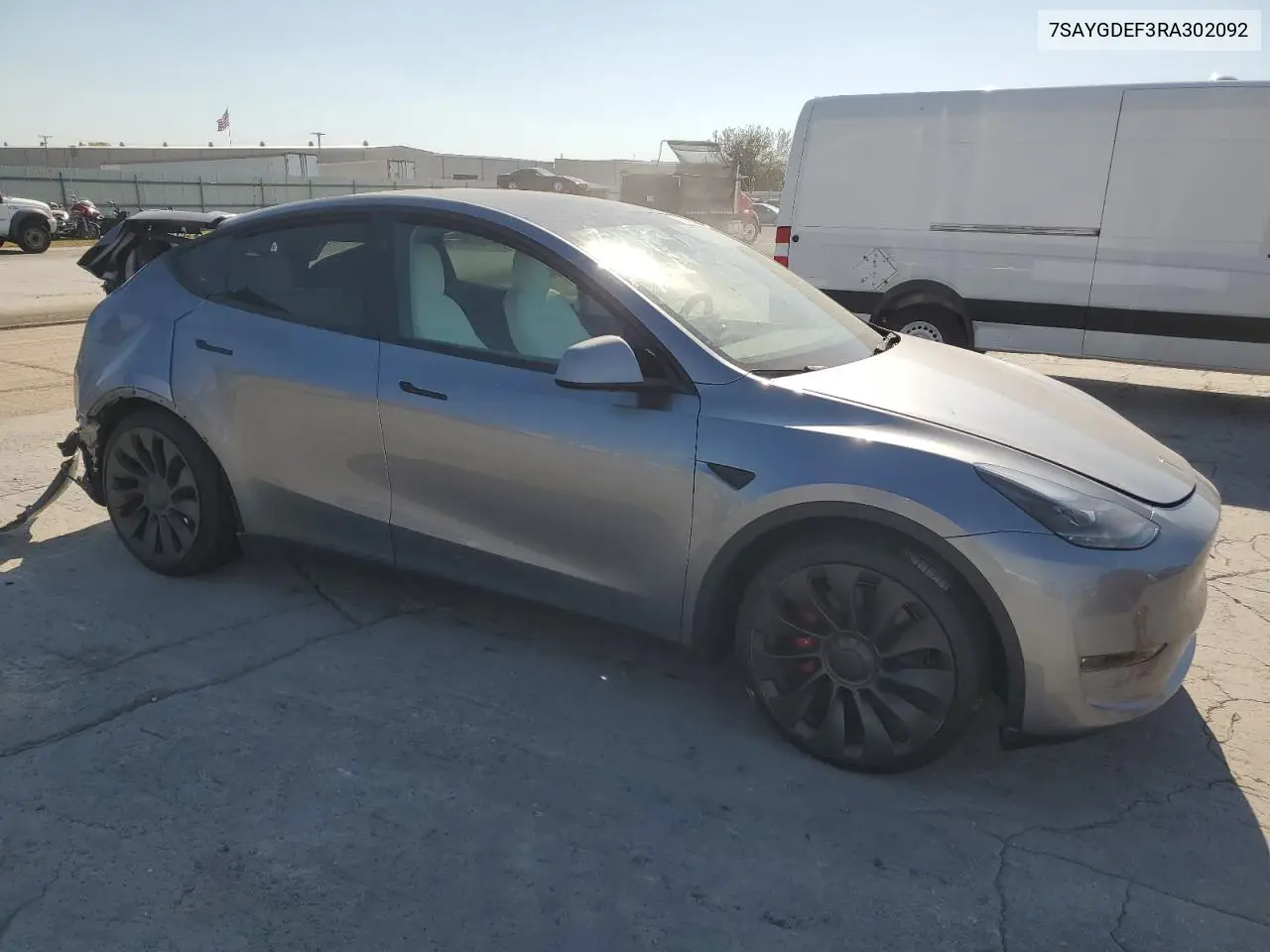 7SAYGDEF3RA302092 2024 Tesl Model Y Ev 4D 4Wd