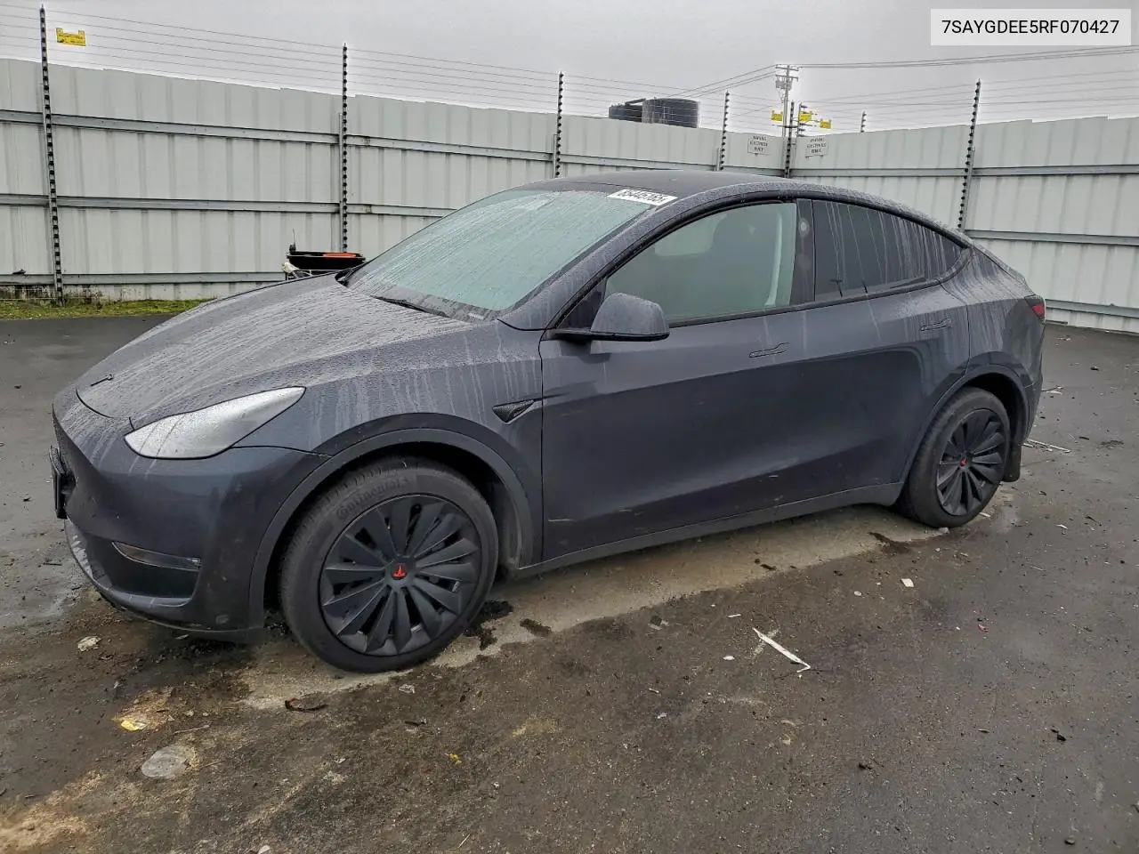 7SAYGDEE5RF070427 2024 Tesla Model Y