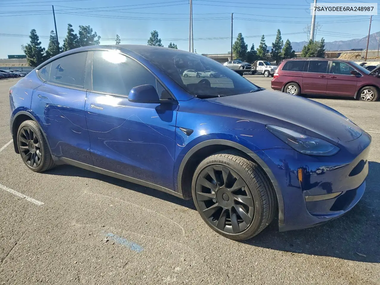 7SAYGDEE6RA248987 2024 Tesla Model Y