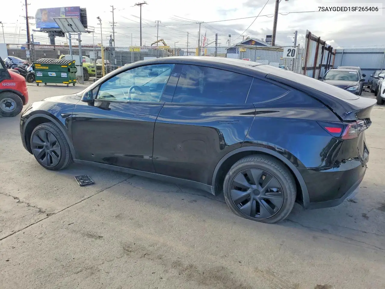 7SAYGDED1SF265406 2025 Tesla Model Y
