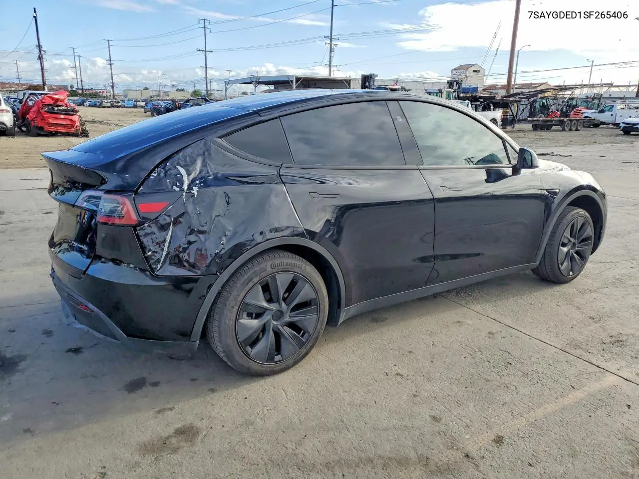 7SAYGDED1SF265406 2025 Tesla Model Y