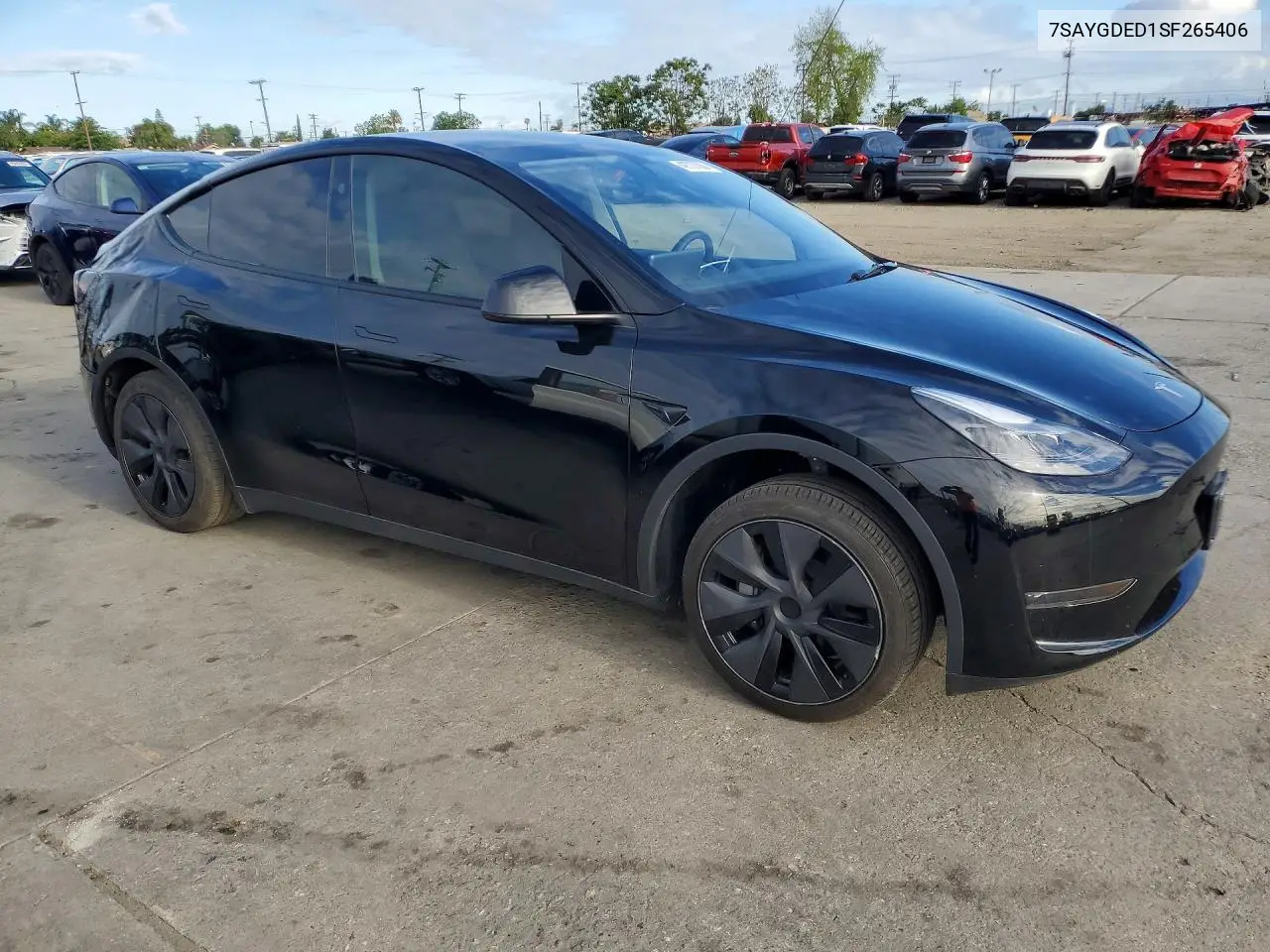 7SAYGDED1SF265406 2025 Tesla Model Y