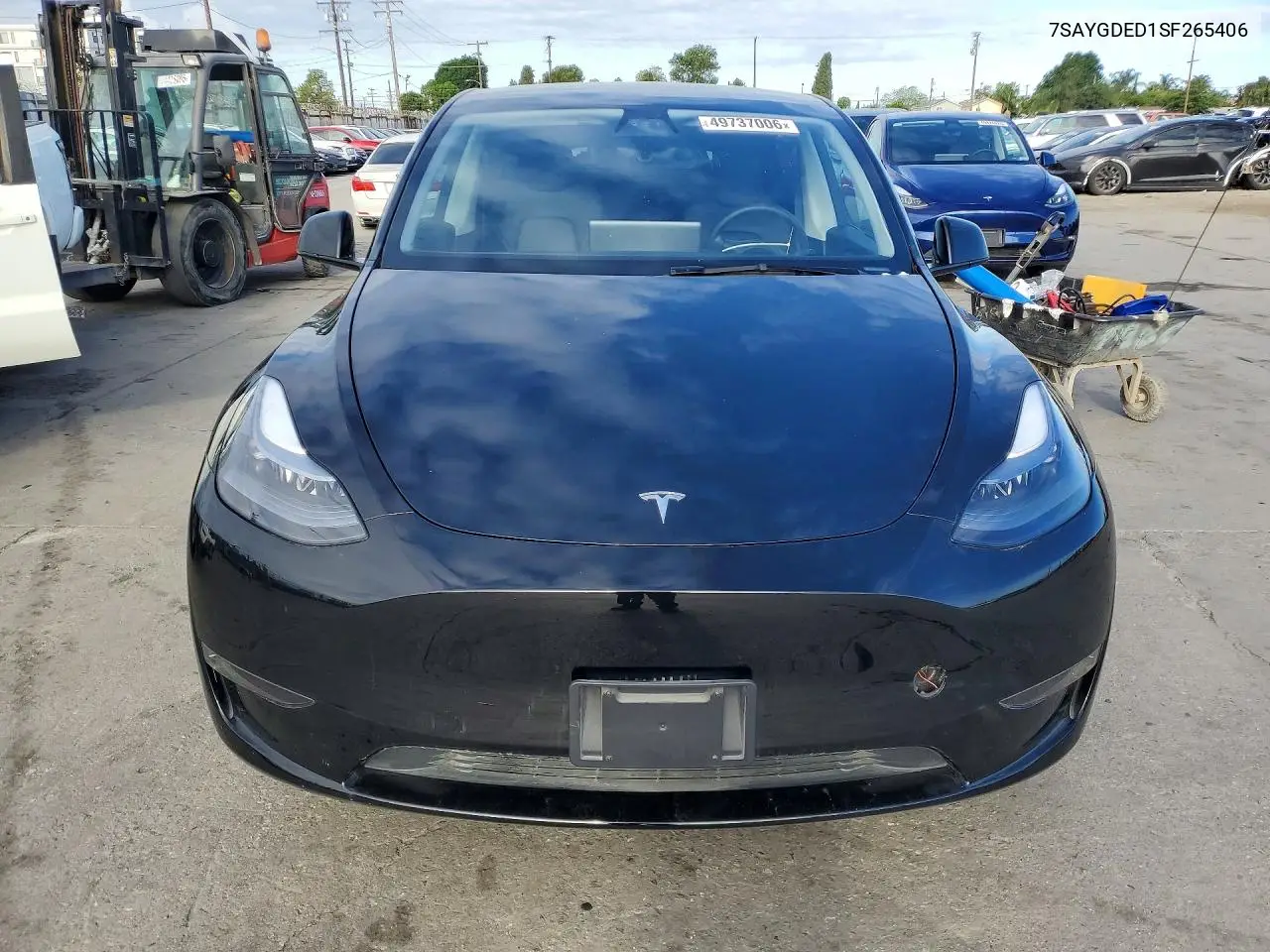 7SAYGDED1SF265406 2025 Tesla Model Y