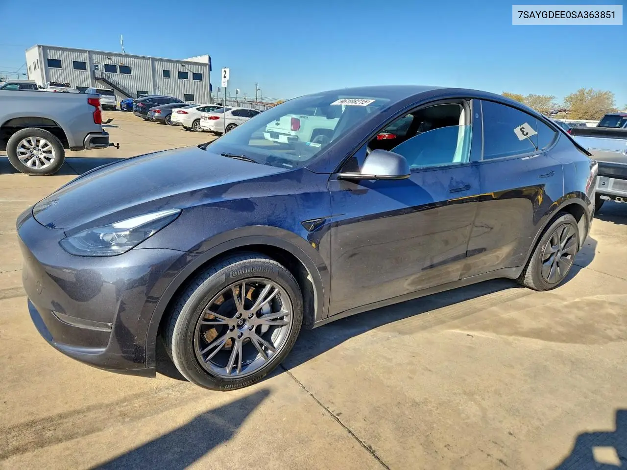 7SAYGDEE0SA363851 2025 Tesla Model Y