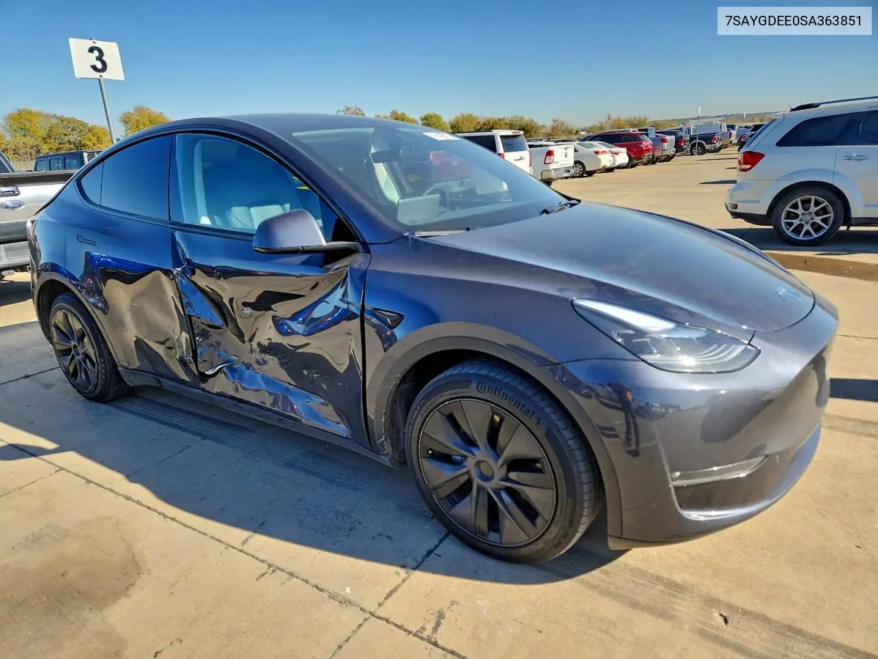 7SAYGDEE0SA363851 2025 Tesla Model Y