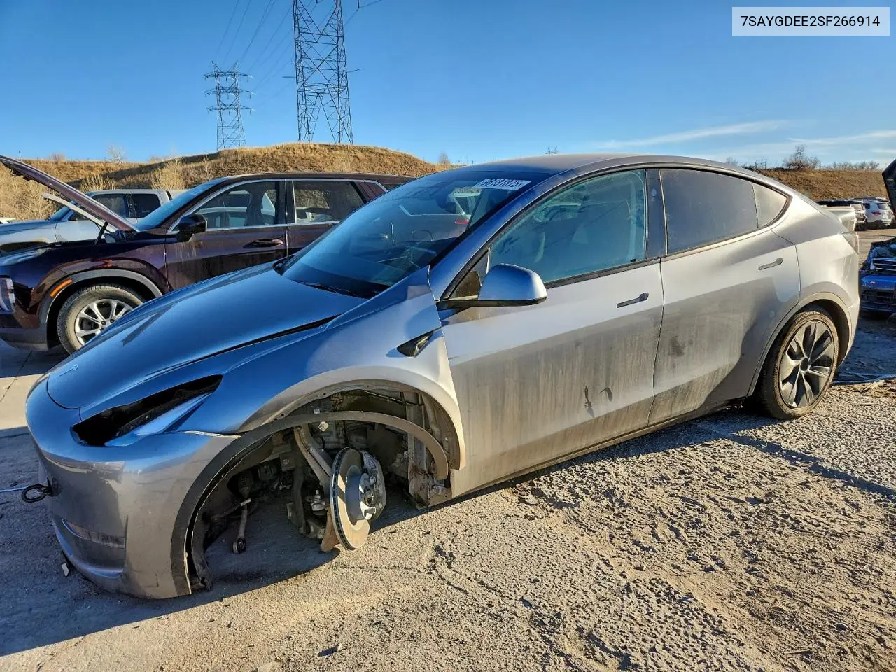 7SAYGDEE2SF266914 2025 Tesla Model Y