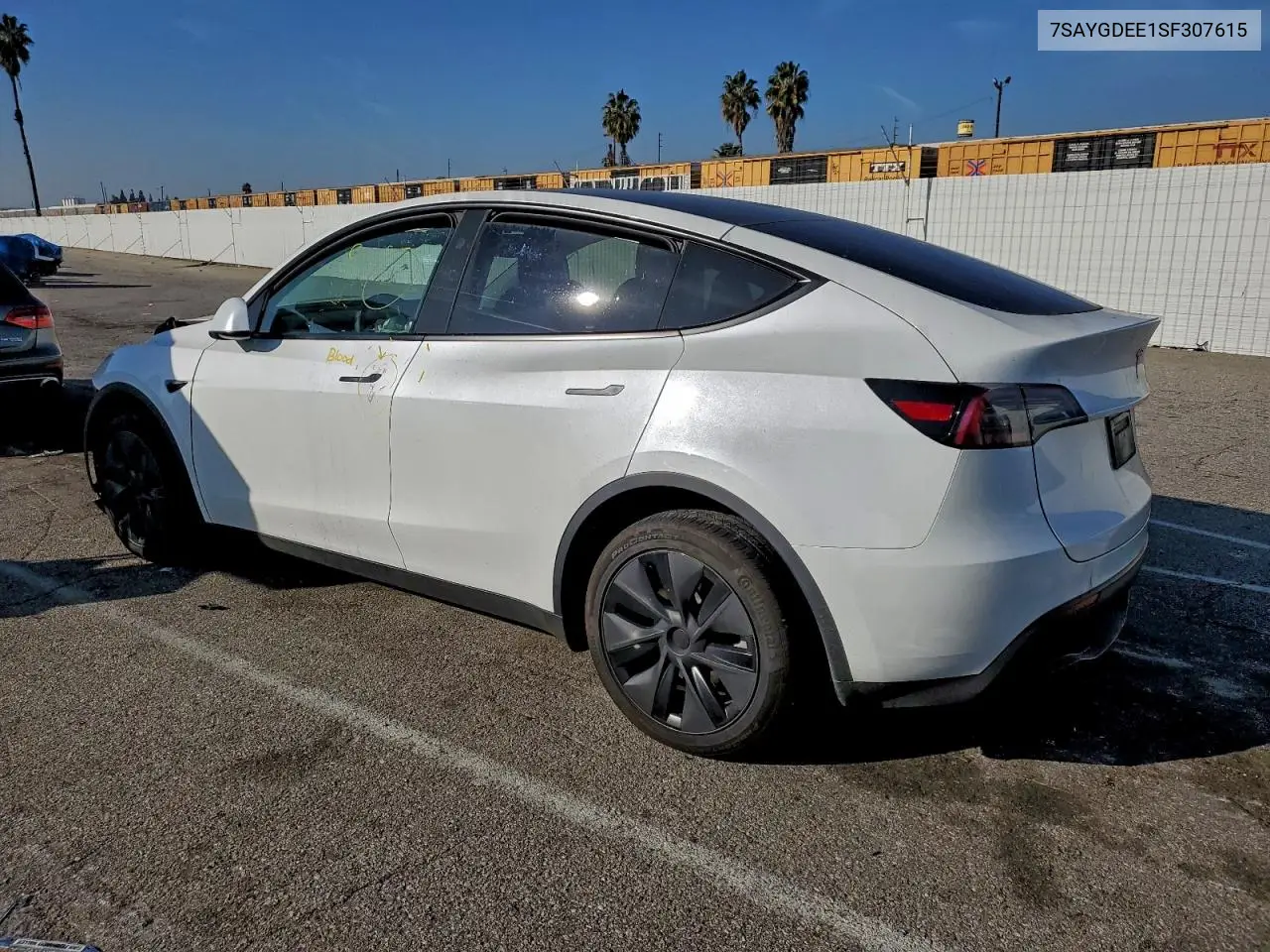 7SAYGDEE1SF307615 2025 Tesla Model Y
