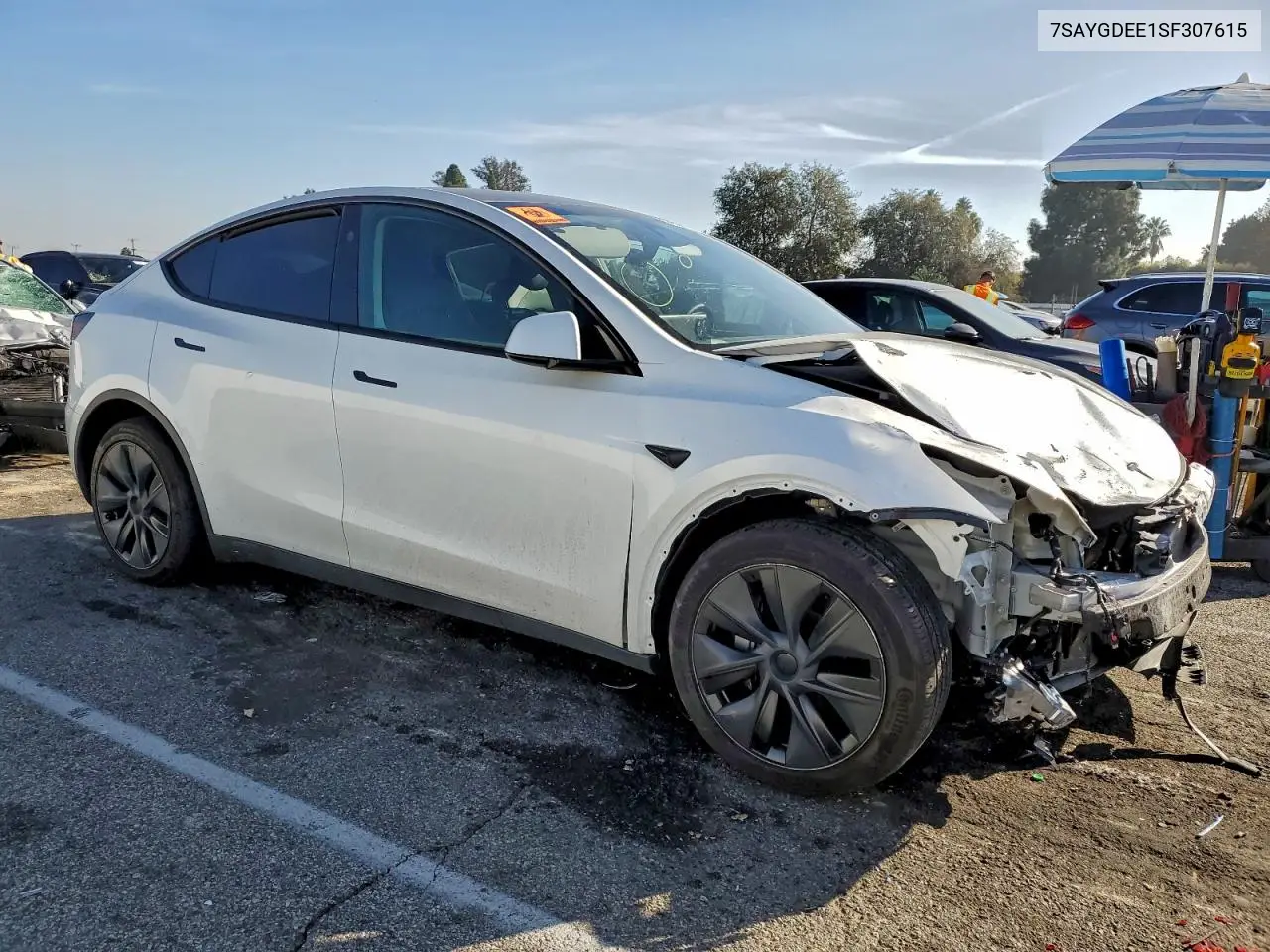7SAYGDEE1SF307615 2025 Tesla Model Y