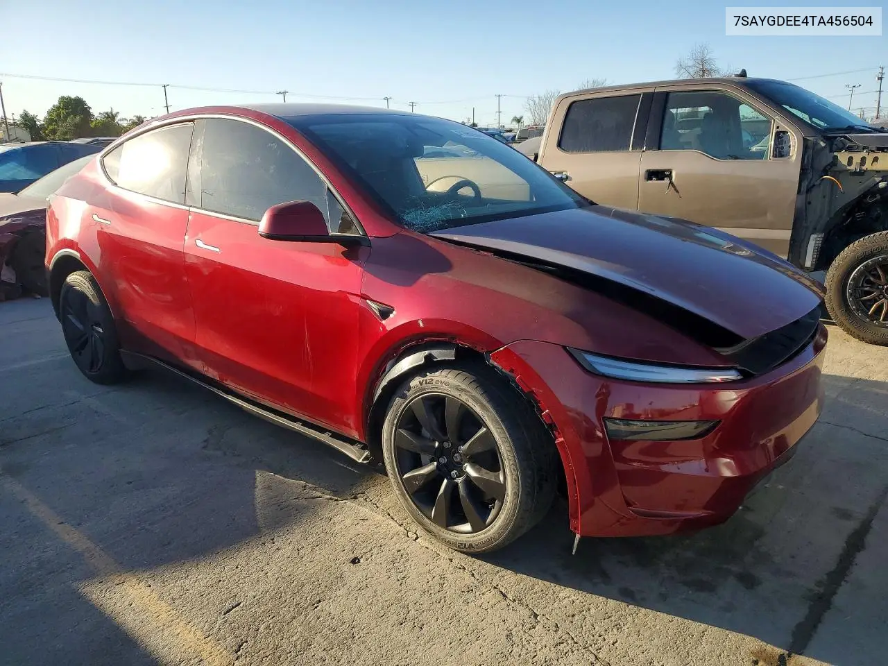 7SAYGDEE4TA456504 2026 Tesla Model Y