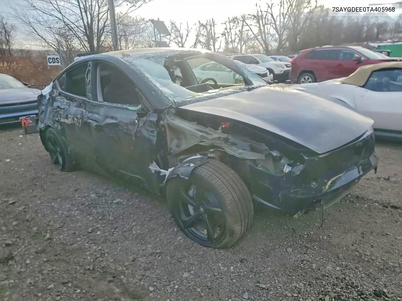 7SAYGDEE0TA405968 2026 Tesla Model Y
