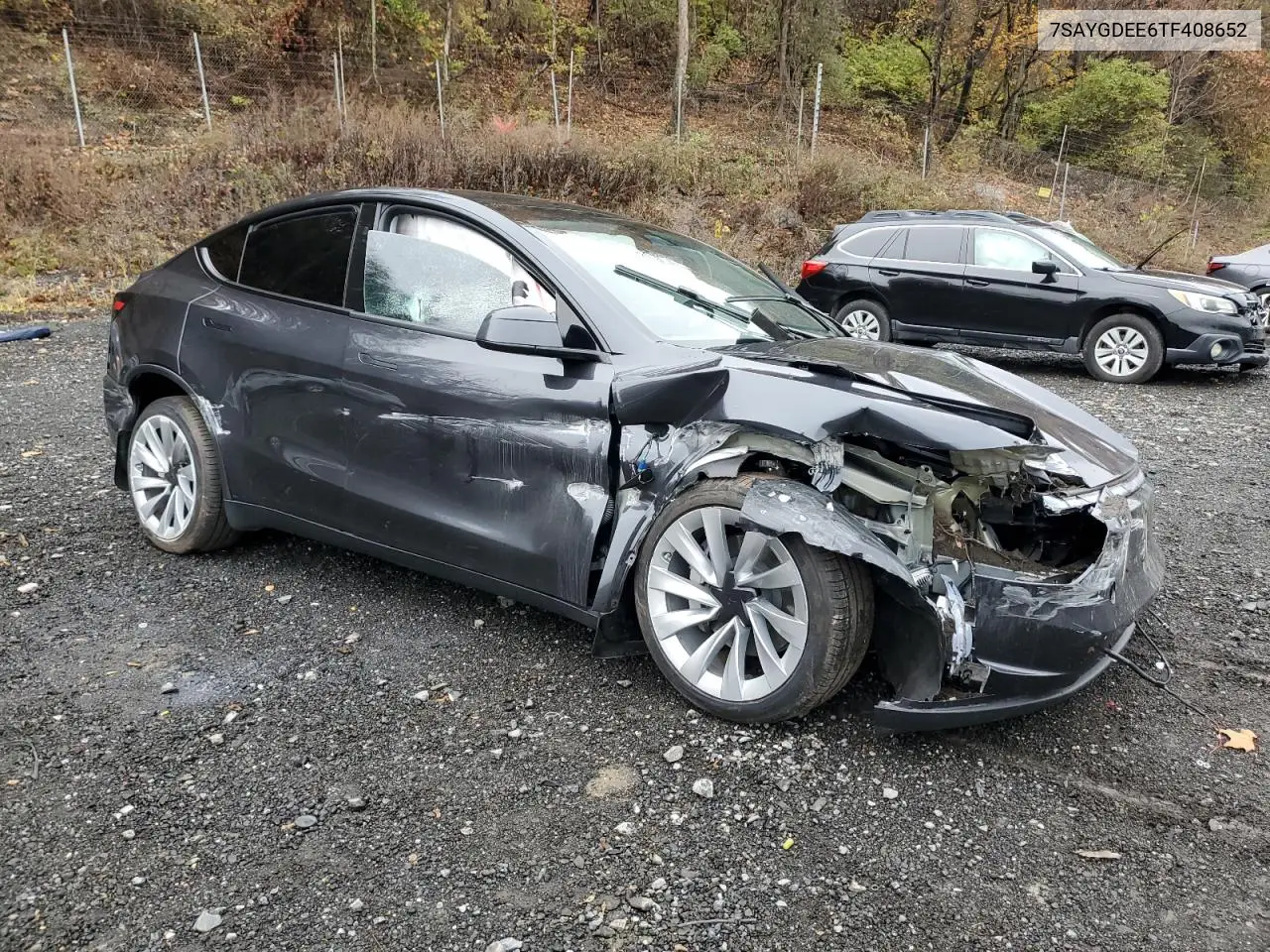 7SAYGDEE6TF408652 2026 Tesla Model Y