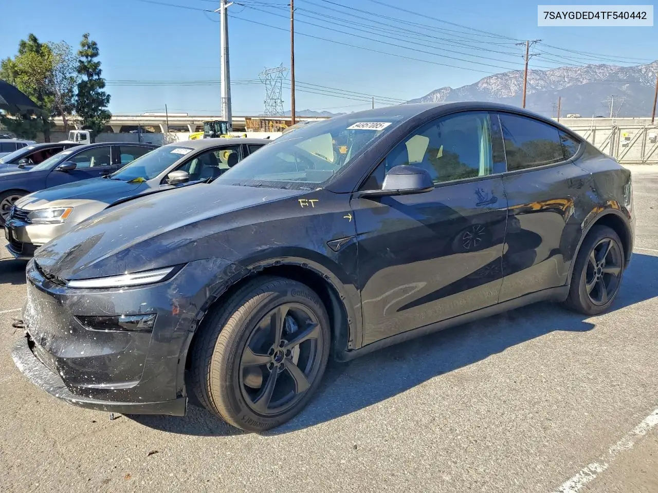 7SAYGDED4TF540442 2026 Tesla Model Y